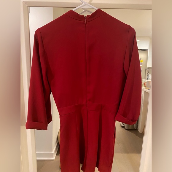 Burgundy Topshop rumper - Picture 3 of 3